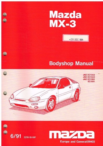 Mazda coupe 1991 manuale - mazda,