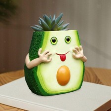 Avocado Flower Pot Statue