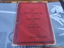 MELODIE CANTO E PIANOFORTE