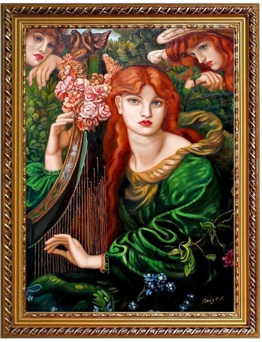 Quadro olio dante - olio, la