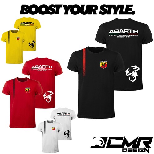 Shirt abarth maglietta logo - maglietta,