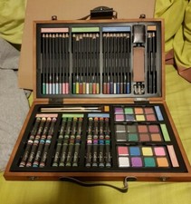 Valigetta Gallery In Legno Set da disegno