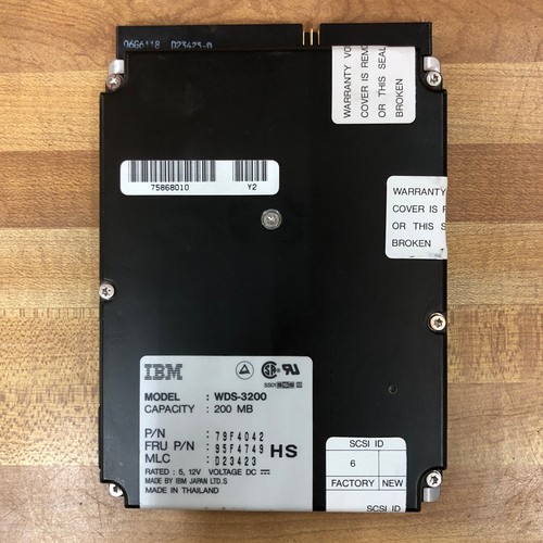Ibm wds 3200 200mb scsi - ibm, hard