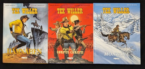 Tex willer edizione svedese - tex,