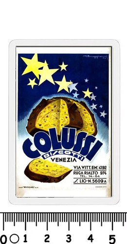 Calamita pubblicità colussi - calamita,