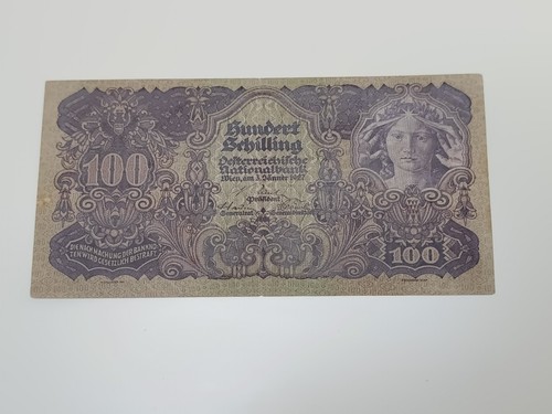 Banconota austria 100 - banconota,