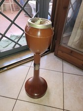 Posacenere da pavimento design Marrone  space age vintage modernariato epoca