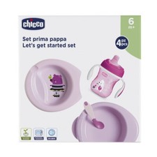 Chicco Set Pappa 6+ Rosa