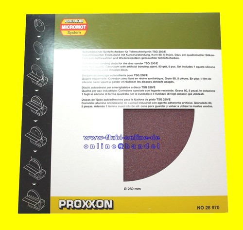 Dischi abrasivi proxxon 28972 - dischi,