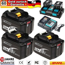4x per Makita originale 12AH
