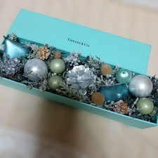 TIFFANY & CO. Decorazione Natalizia Addobbo Pallina Pino Cono