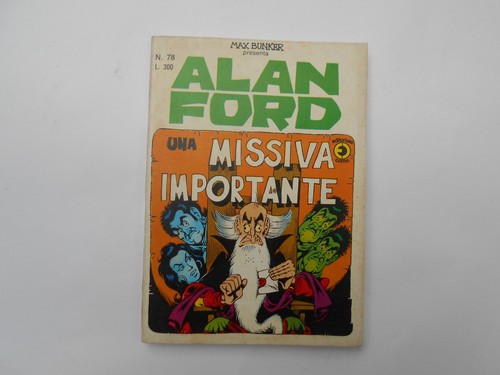 Alan ford una - una, missiva