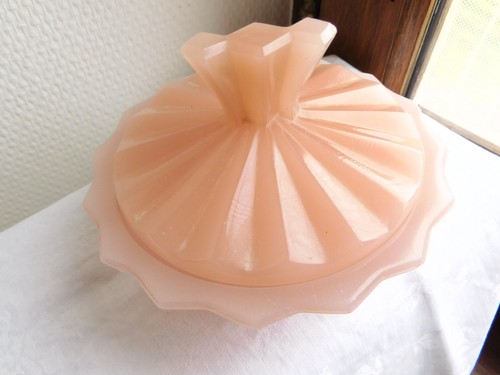 Ancienne boite opaline - ancienne,