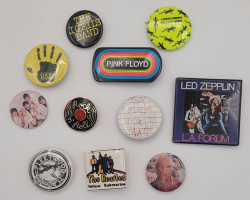 Lotto spille vintage rock - di,