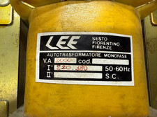 Autotrasformatore Monofase LEF