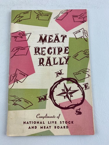 1958 meat recipe rally - 1958,