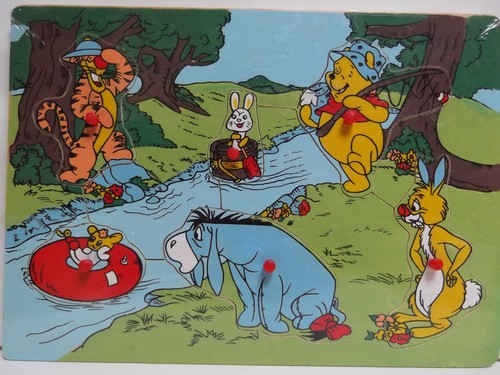 Puzzle legno winnie the - puzzle,