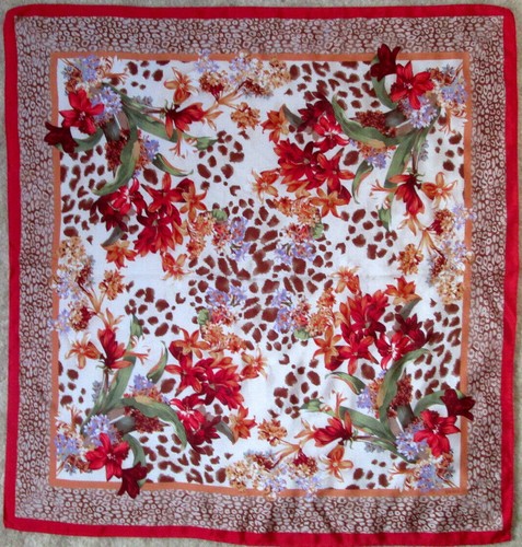 Loredano fleurs foulard - -loredano,