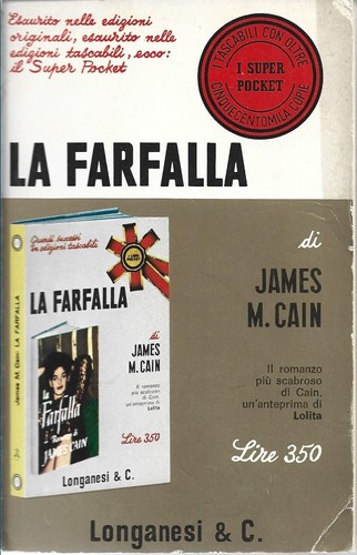 James cain la farfalla - m.,