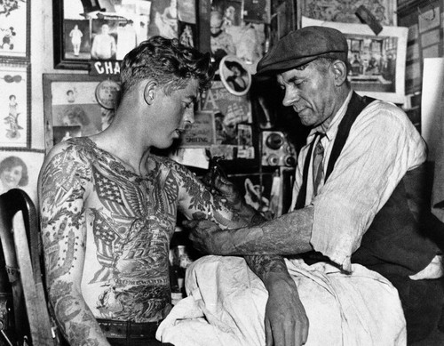Immagine tatuaggio vintage - , 14