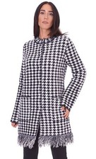CAPPOTTO TWINSET PIED DE POULE
