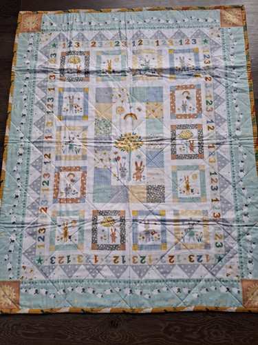 Trapunta coperta fatta mano - fatta,