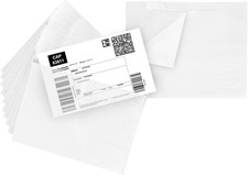 Buste Portadocumenti Autoadesive Trasparenti 500pz 235x175mm