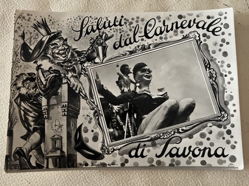 Cartolina saluti dal carnevale - cartolina,
