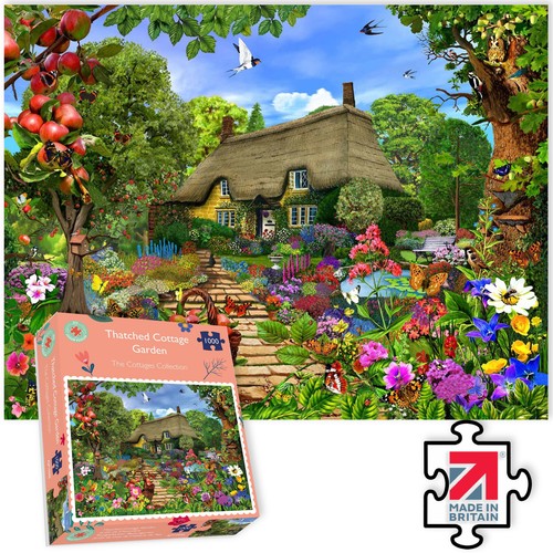 Puzzle giardino casetta di - puzzle,