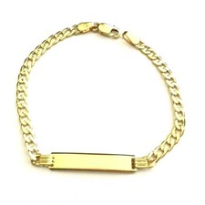10K Solid Gold Baby ID