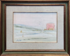 SEIBEZZI FIORAVANTE (Venezia, 1906 - 1975) PAESAGGIO olio su tela s. d. cm. 34 x