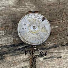 Bussola tascabile in ottone