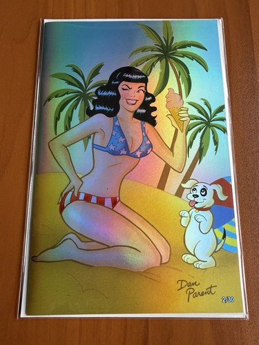 Fantasy world bettie page - world, foil