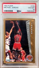 1992 FLEER #238 MICHAEL JORDAN