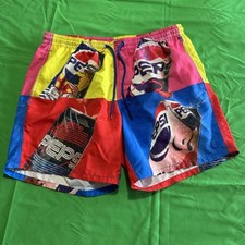 Costume da mare uomo Pantaloncino Pepsi L Multicolor, Nuovo