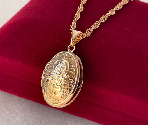 Collana foto medaglione