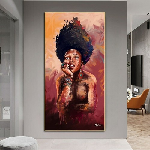 Quadro tela astratto donna - quadro,