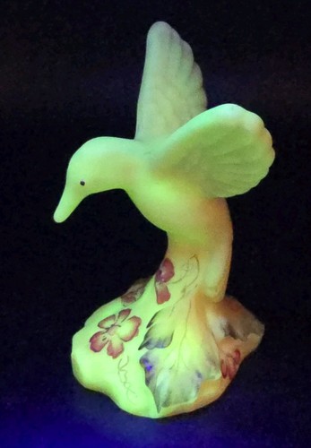 Statuina colibrì vetro - colibrì,