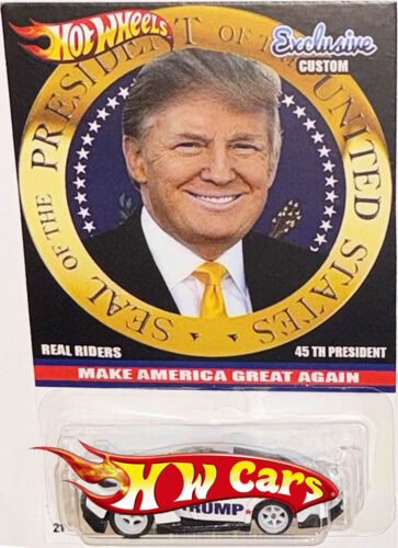 Hot wheels president - hot, trump