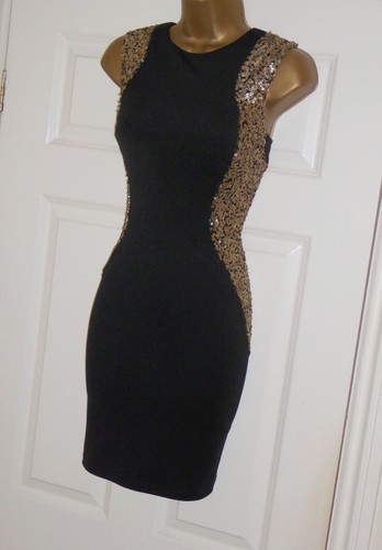 Jane norman black gold sequin - norman,