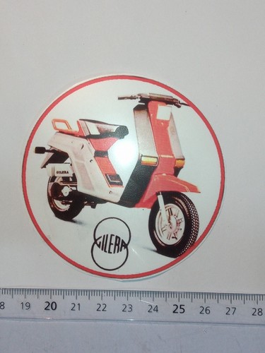 Adesivo figurina gilera - figurina,