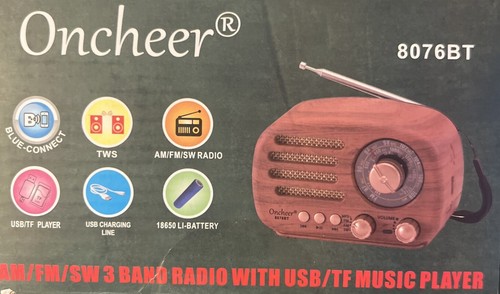 Oncheer radio vintage - oncheer,