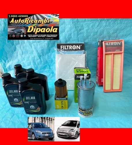 Kit tagliando fiat grande - kit,