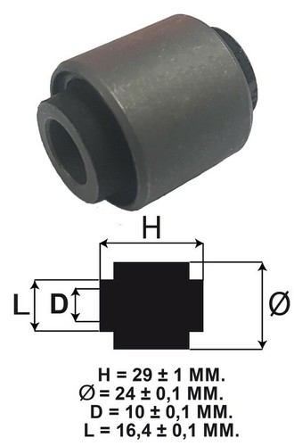 Supporto motore silent block - supporto,
