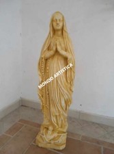 STATUA SCULTURA DELLA MADONNA DI LOURDES VERGINE MARIA PER ESTERNO GIARDINO H 80