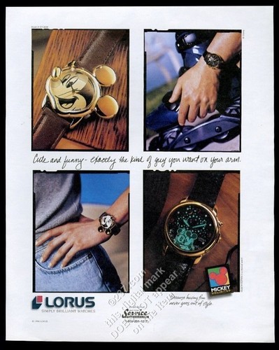 Orologio lorus topolino 1996 - orologio,