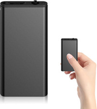 Registratore Vocale, 32 GB Dispositivo Di Registrazione Spia, Registratori Vocal