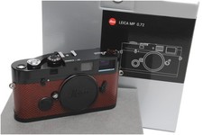 Leica MP vernice nera pelle di lucertola 10302 come nuova con scatola