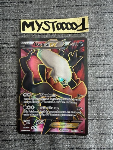 Carte pokémon darkrai - carte, ex
