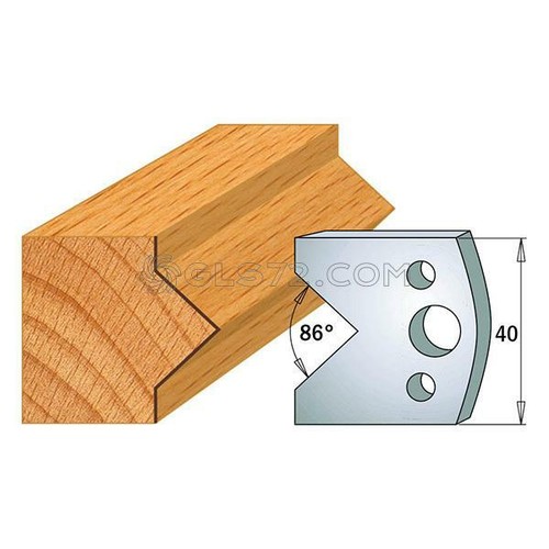 Coppia coltelli sagomati - coltelli,
